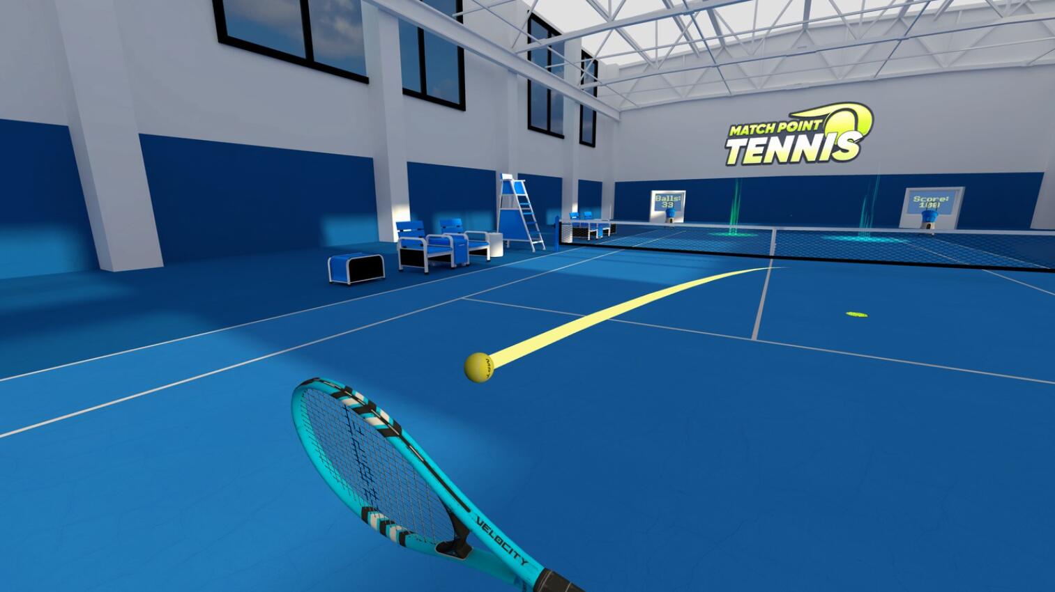 2333VR | Oculus Quest 游戏《网球模拟器》Match Point Tennis