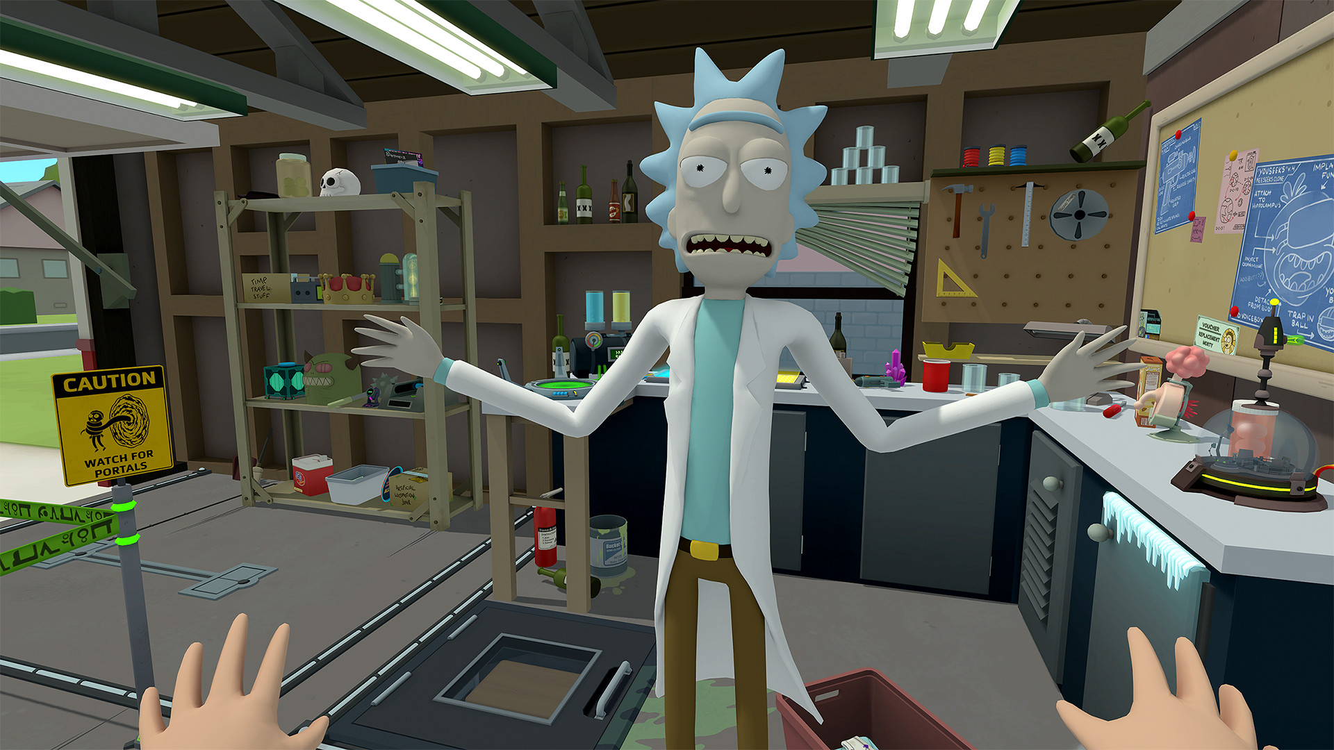 2333VR | 瑞克和莫蒂 VR 汉化中文版（RickandMorty:VirtualRick-ality）