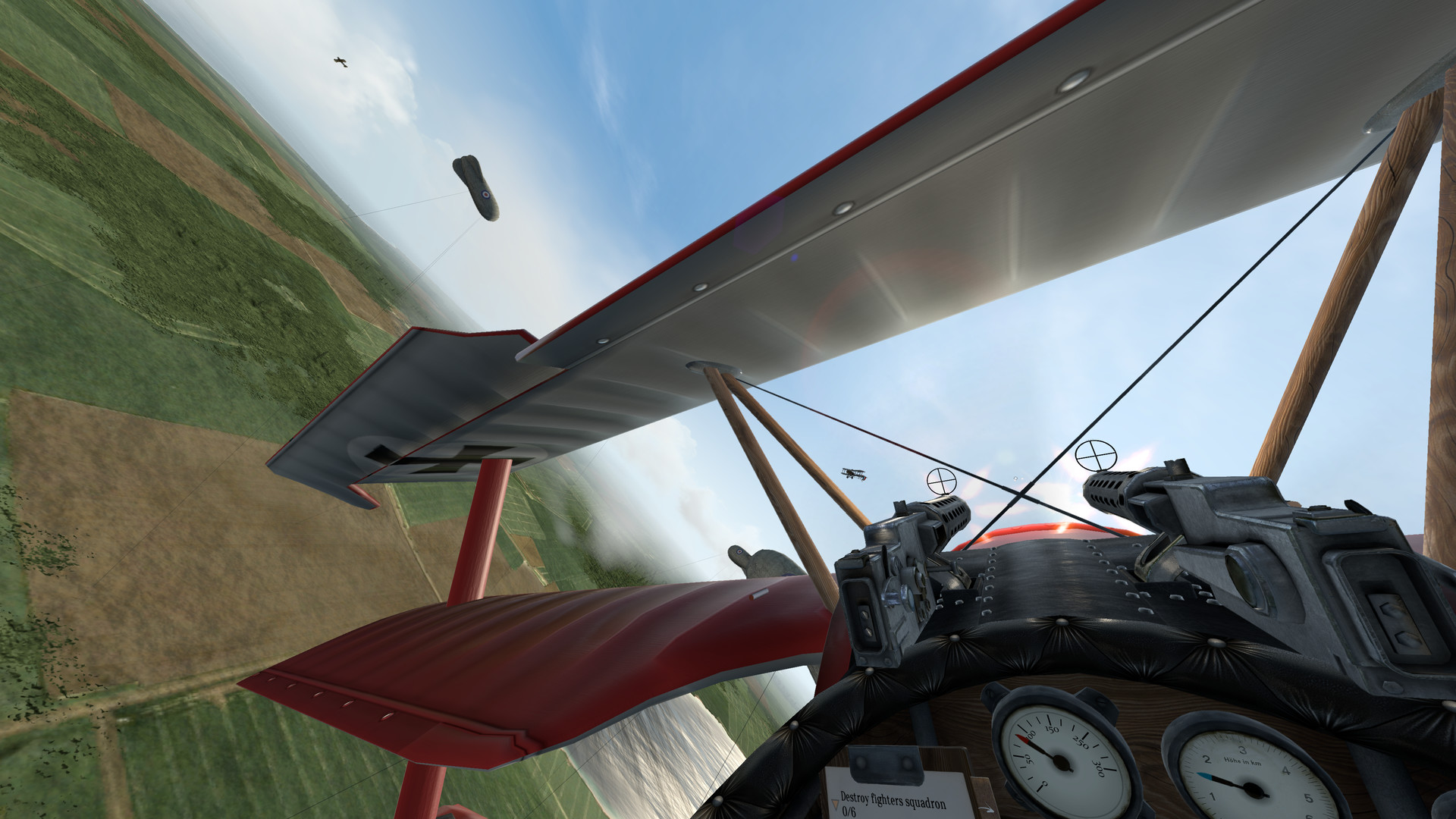 2333VR | Oculus Quest 游戏《Warplanes: WW1 Fighters》战机大战