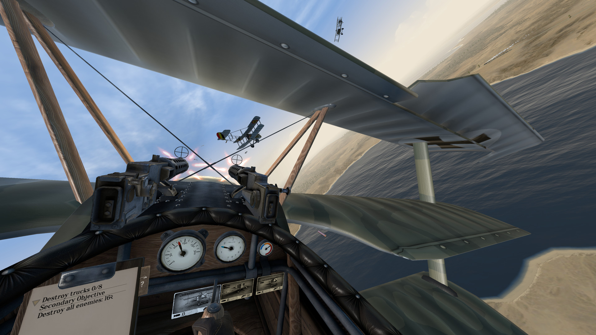 2333VR | Oculus Quest 游戏《Warplanes: WW1 Fighters》战机大战