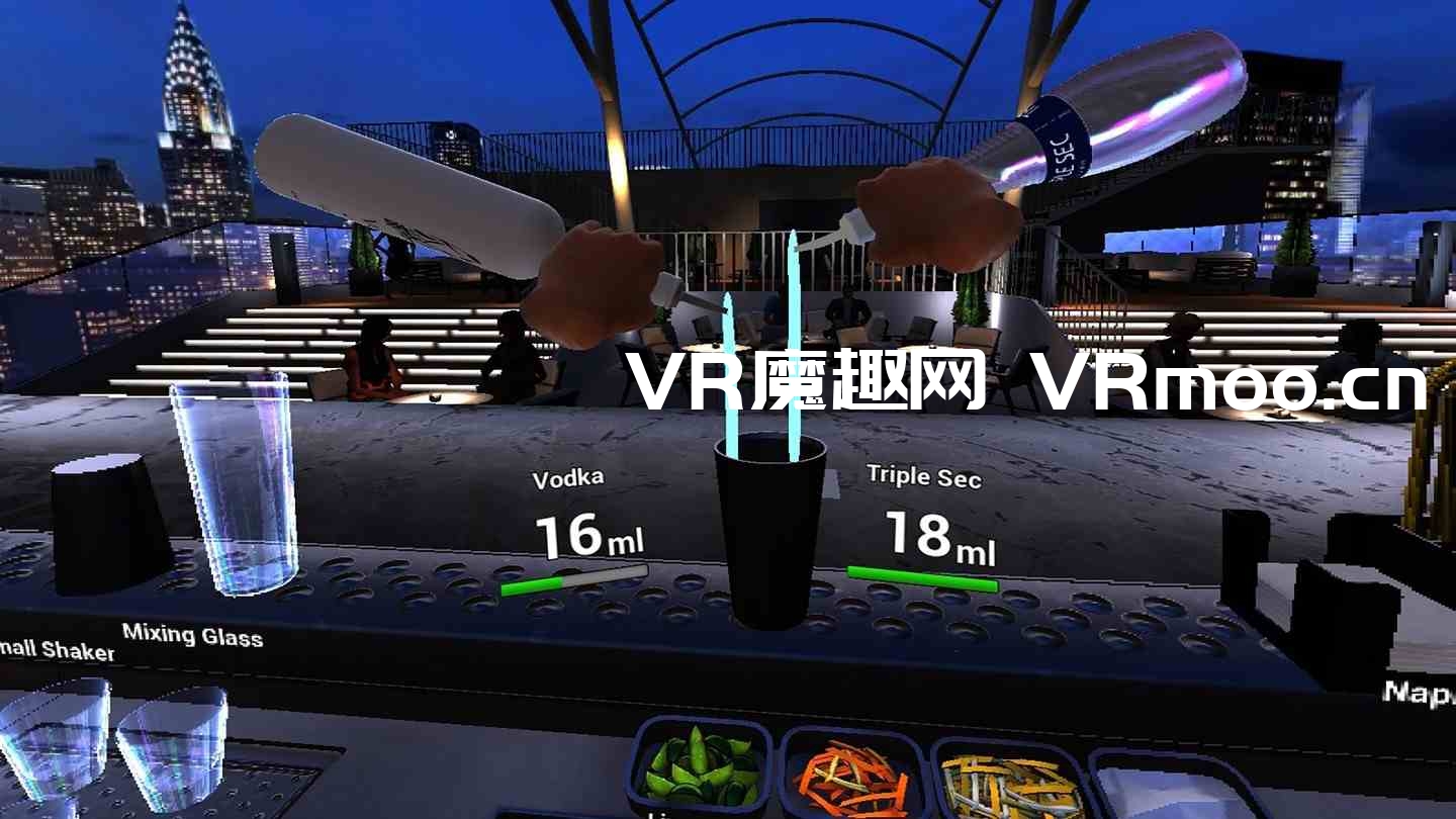 2333VR | Meta Quest 游戏《Bartender VR Simulator》调酒师 VR 模拟器