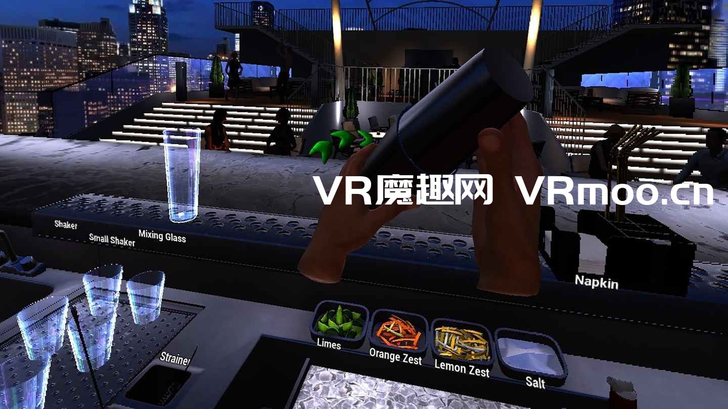 2333VR | Meta Quest 游戏《Bartender VR Simulator》调酒师 VR 模拟器