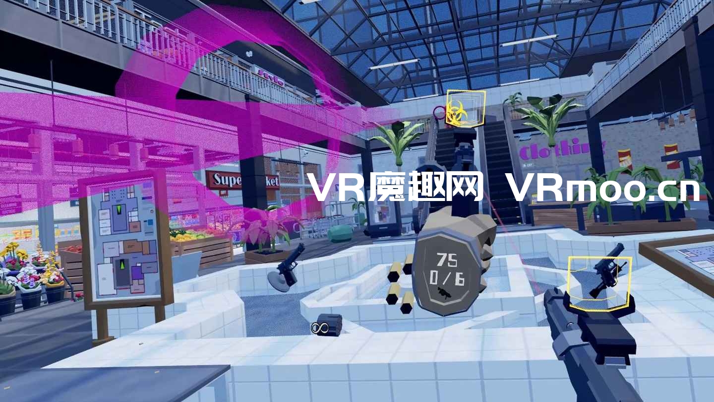 2333VR | Oculus Quest 游戏《子弹地狱》HeadCount VR