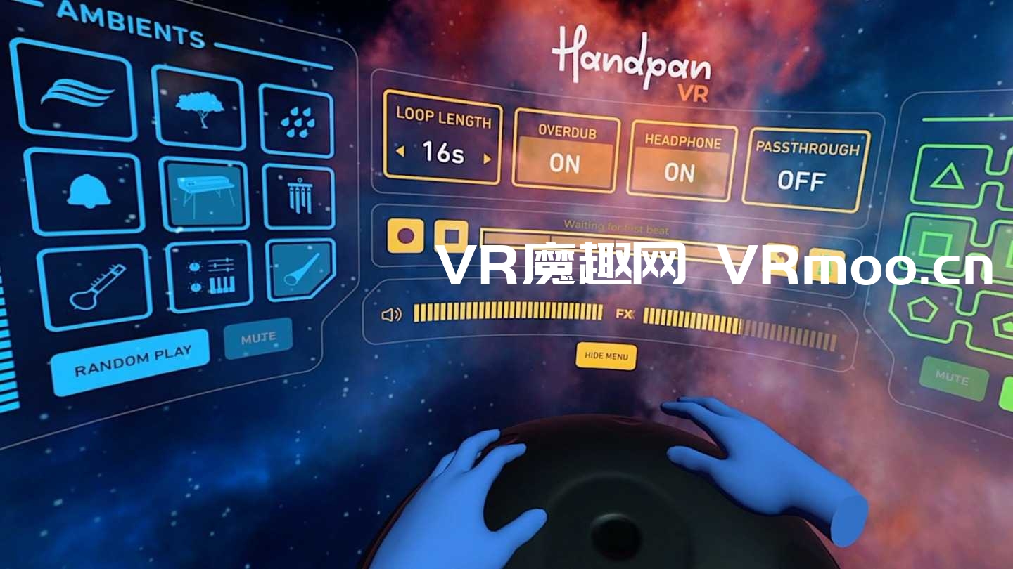 2333VR | Oculus Quest 游戏《Handpan VR》手碟 VR