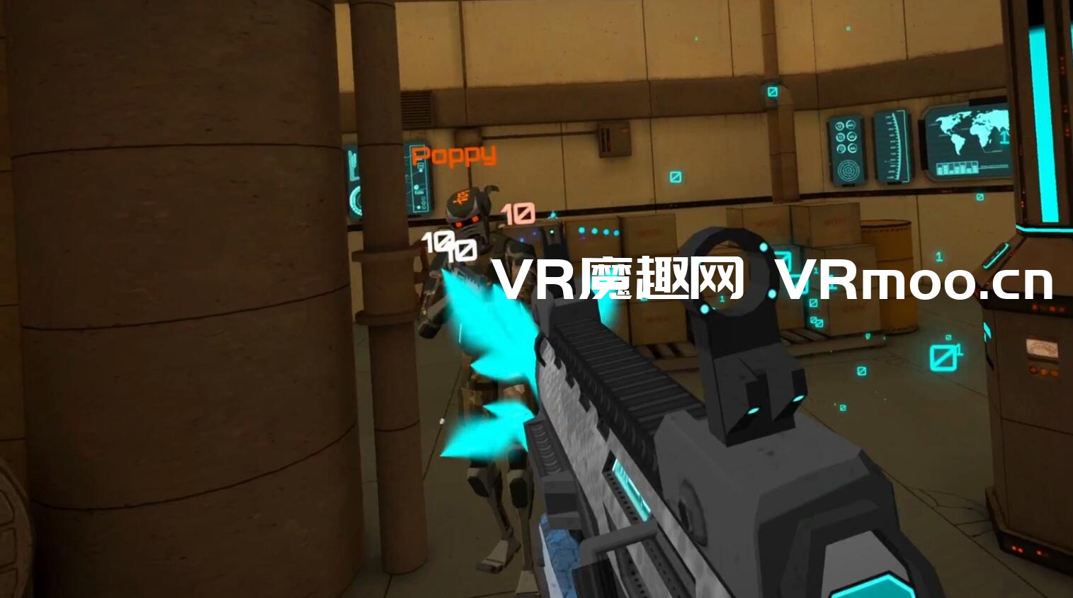 2333VR | Oculus Quest 游戏《智能机战》HAX VR