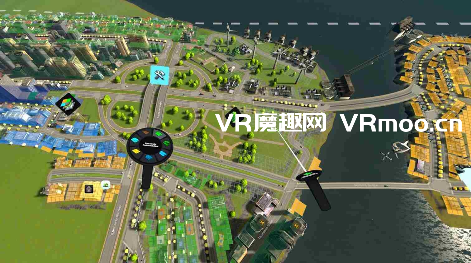 2333VR | Oculus Quest 游戏《建造城市》Cities: VR