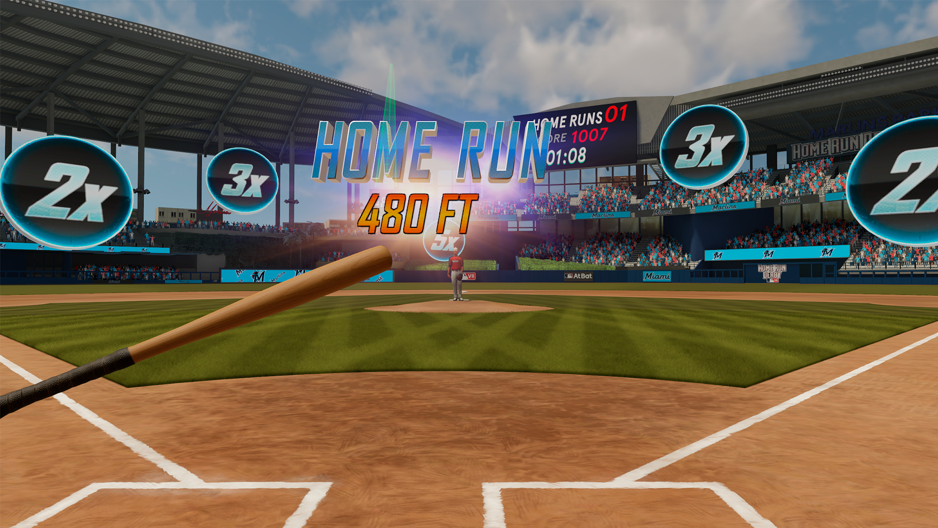 2333VR | Oculus Quest 游戏《美国职棒大联盟本垒打 VR》MLB Home Run Derby VR!