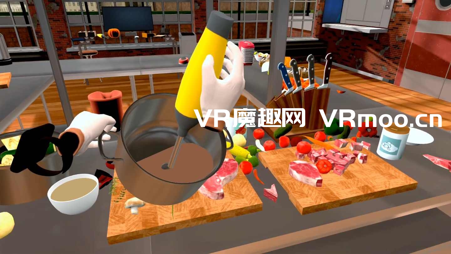 2333VR | Oculus Quest 游戏《烹饪模拟器VR》Cooking Simulator VR