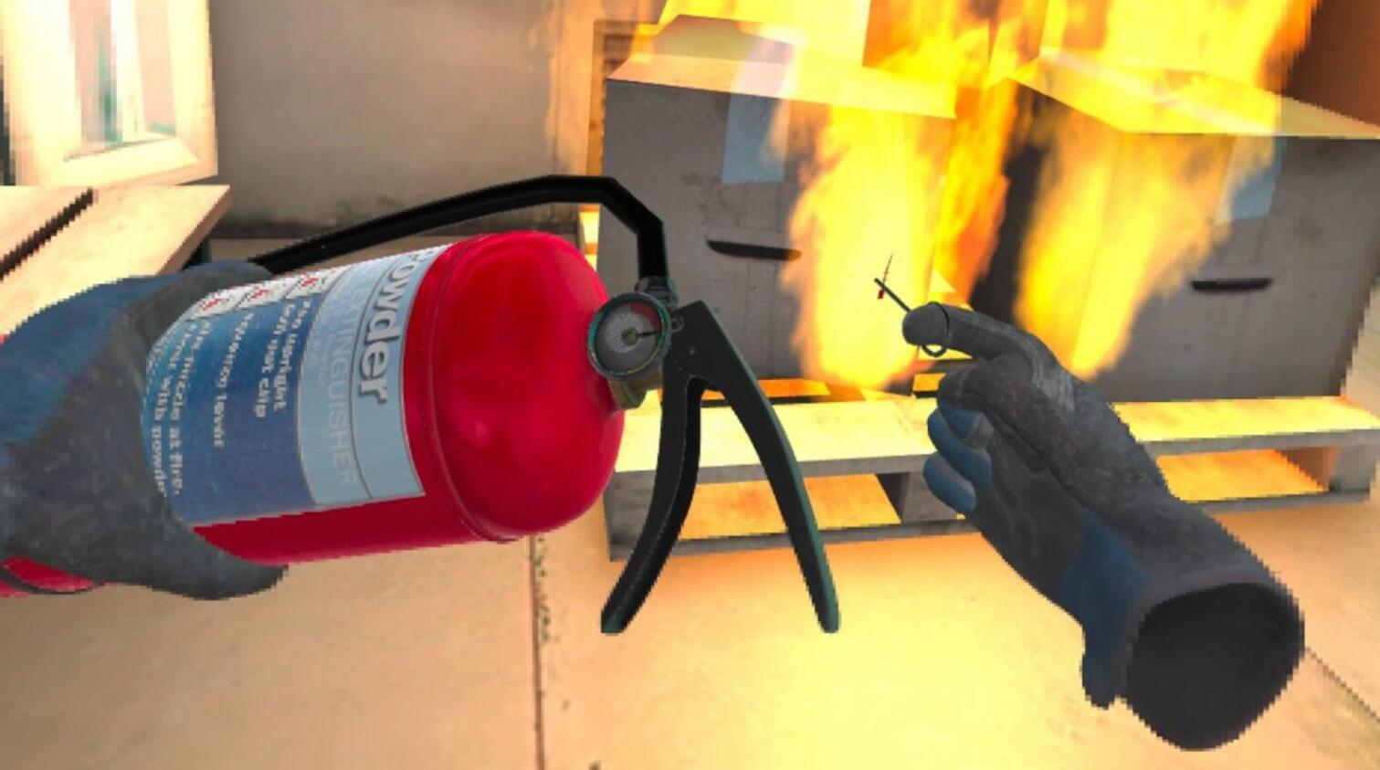 2333VR | OculusQuest 游戏《灭火器培训》Fire Extinguisher Training