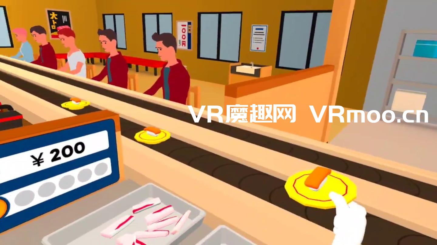 2333VR | Oculus Quest 游戏《Kaiten Sushi VR》传送带寿司