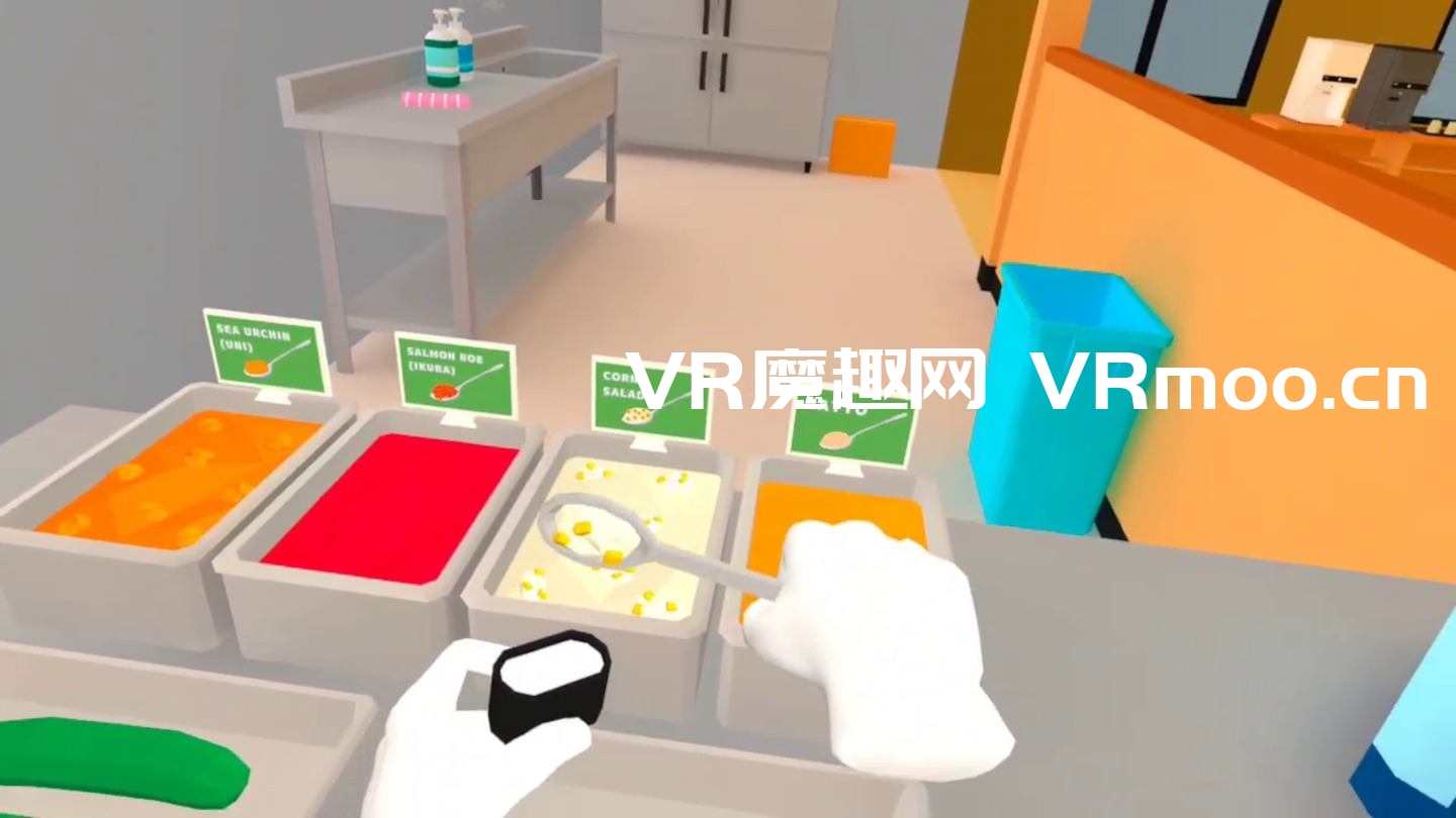 2333VR | Oculus Quest 游戏《Kaiten Sushi VR》传送带寿司