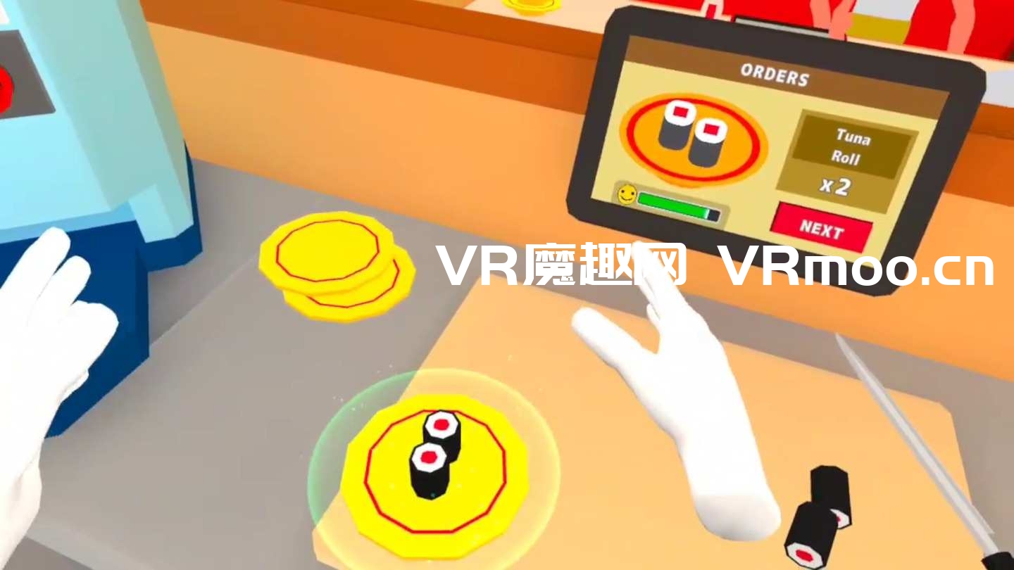 2333VR | Oculus Quest 游戏《Kaiten Sushi VR》传送带寿司