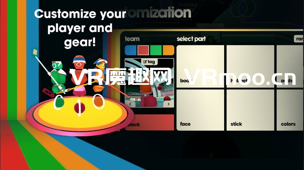 2333VR | Oculus Quest 游戏《Hockey Bockey》卡通冰球