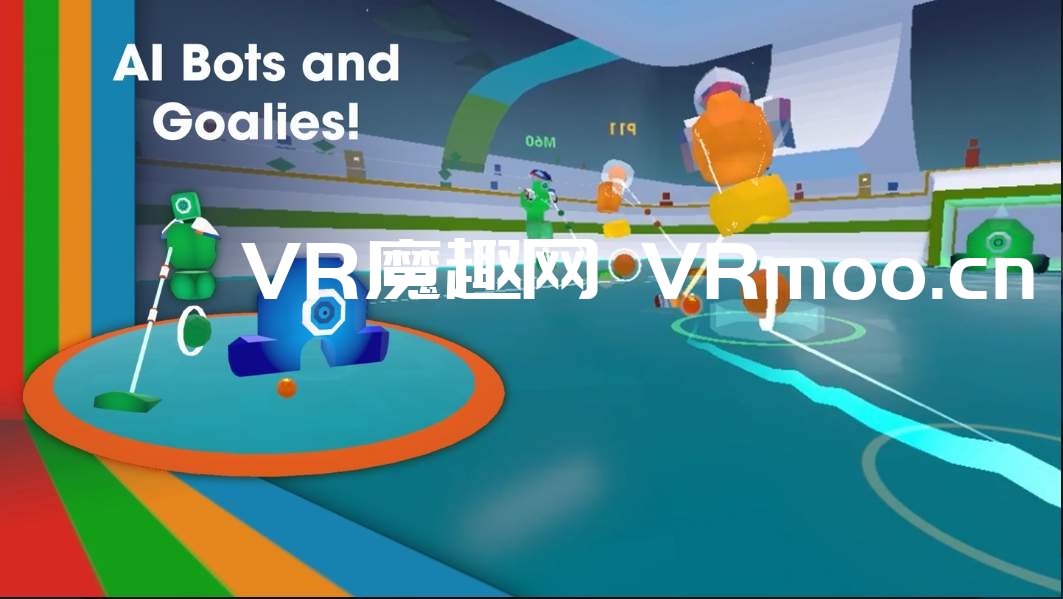 2333VR | Oculus Quest 游戏《Hockey Bockey》卡通冰球