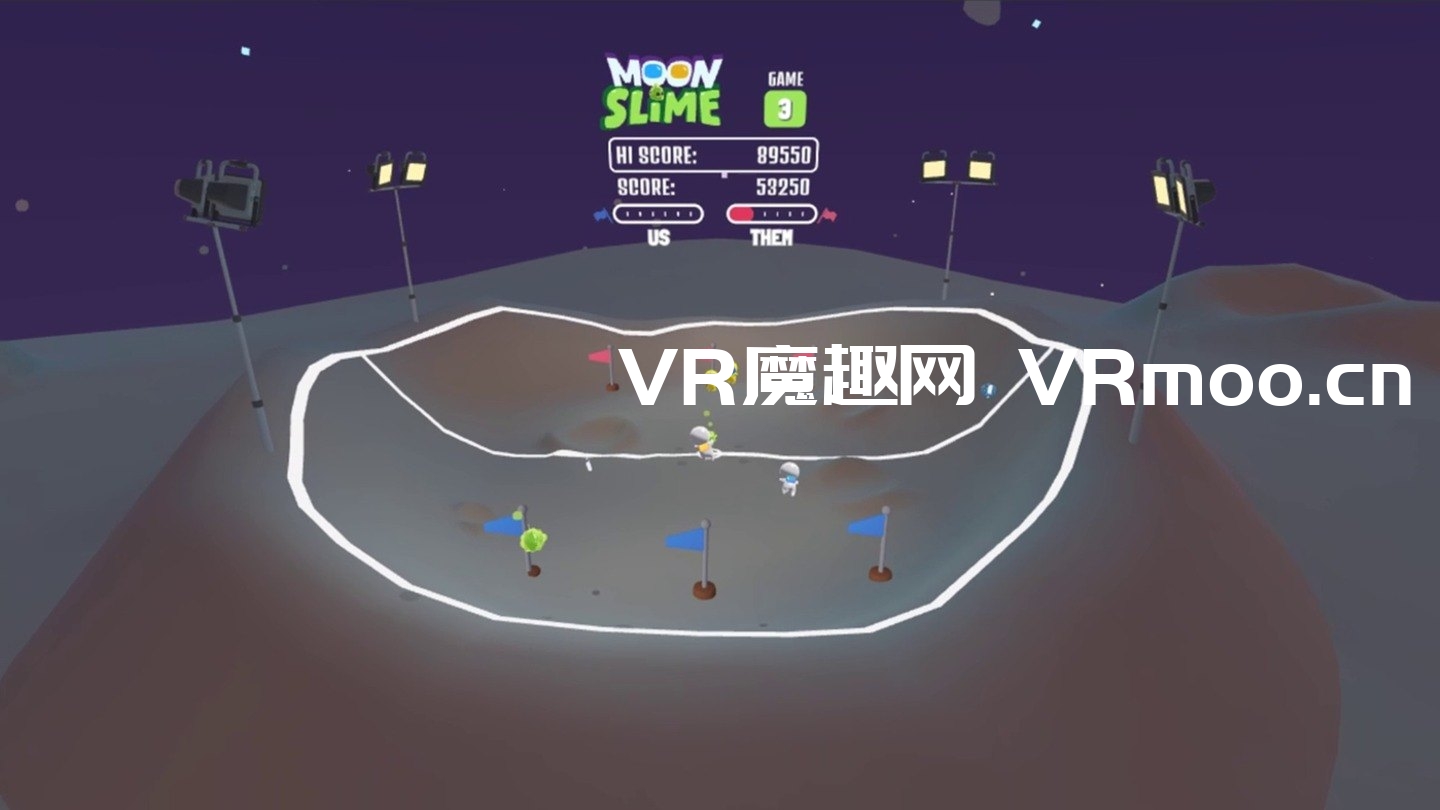 2333VR | Oculus Quest 游戏《Moon Slime: Space Sport VR》月球史莱姆：太空运动