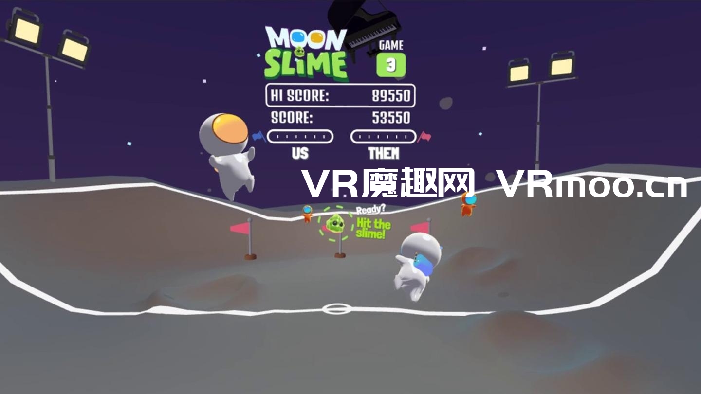 2333VR | Oculus Quest 游戏《Moon Slime: Space Sport VR》月球史莱姆：太空运动