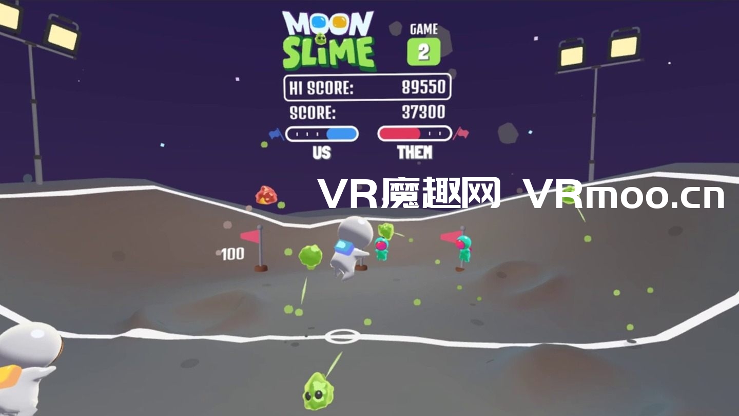 2333VR | Oculus Quest 游戏《Moon Slime: Space Sport VR》月球史莱姆：太空运动