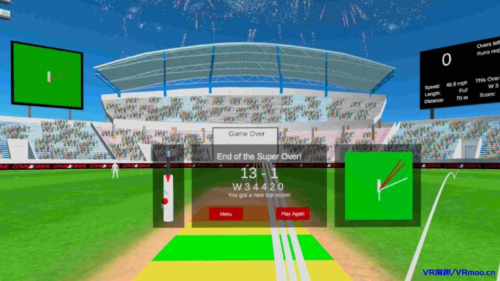 2333VR | Oculus Quest 游戏《Cover Drive Cricket》板球模拟器