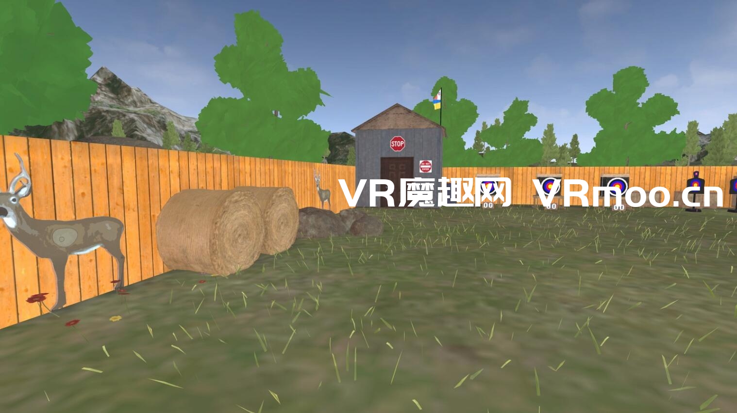 2333VR | Oculus Quest 游戏《Backyard Archery VR》后院射箭VR