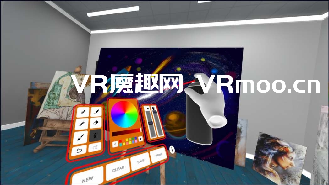 2333VR | Oculus Quest 游戏《Drawing Desk VR》绘图台