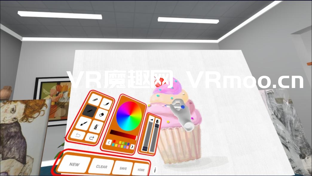 2333VR | Oculus Quest 游戏《Drawing Desk VR》绘图台