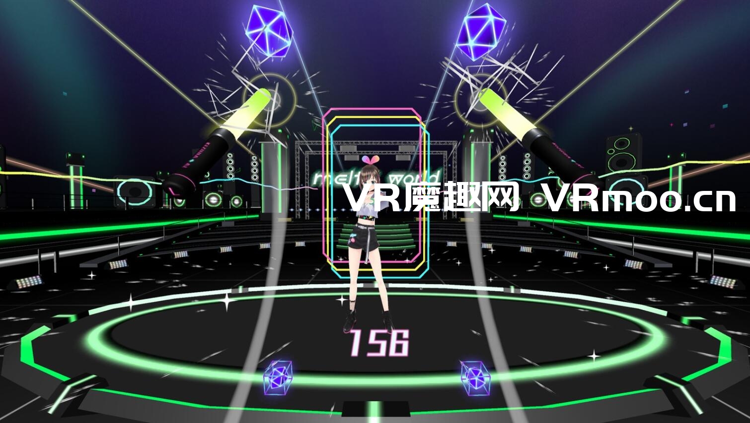2333VR | Oculus Quest 游戏《Kizuna AI – Touch the Beat!》绊爱-触摸节拍