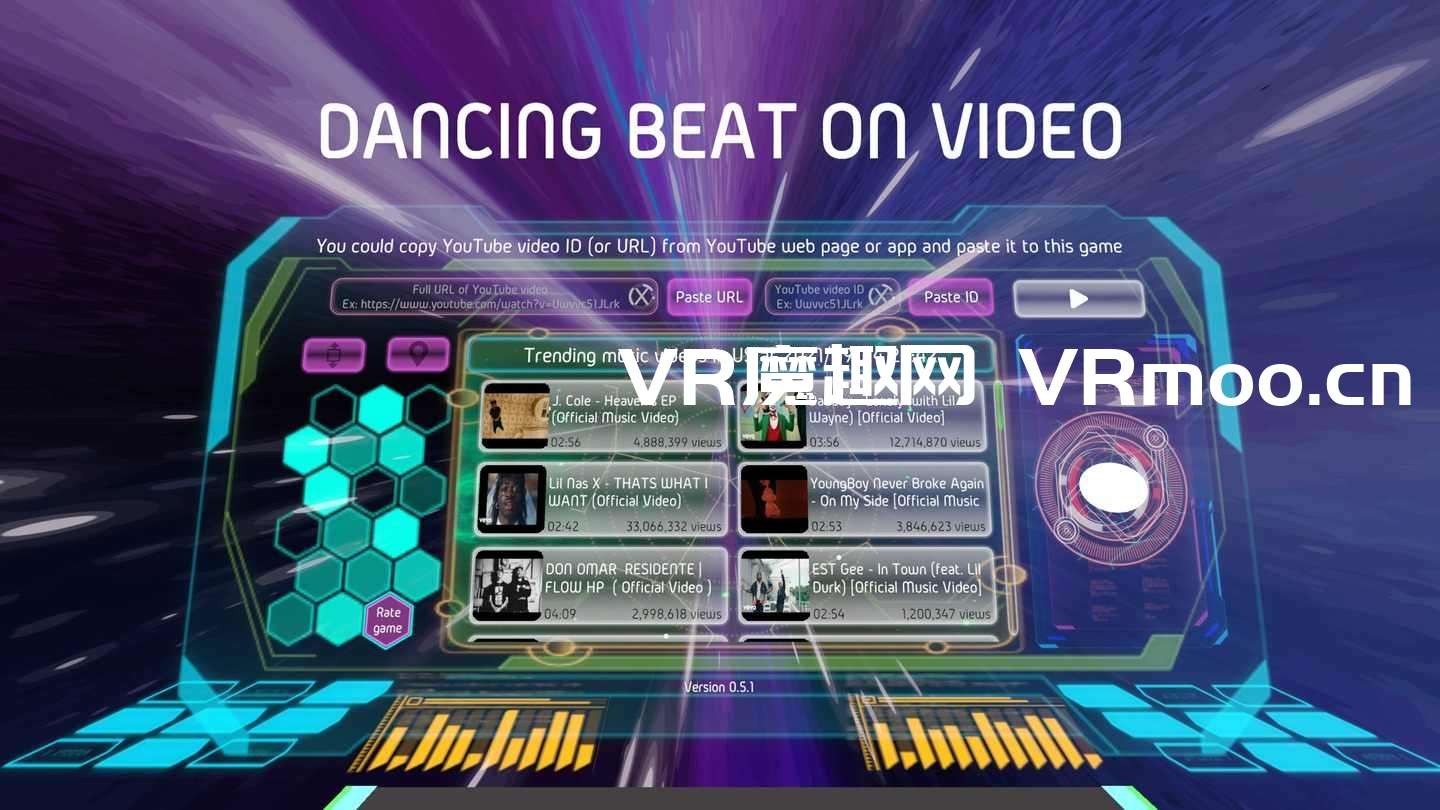 2333VR | Oculus Quest 游戏《Dancing Beat on Video VR》在视频上跳舞