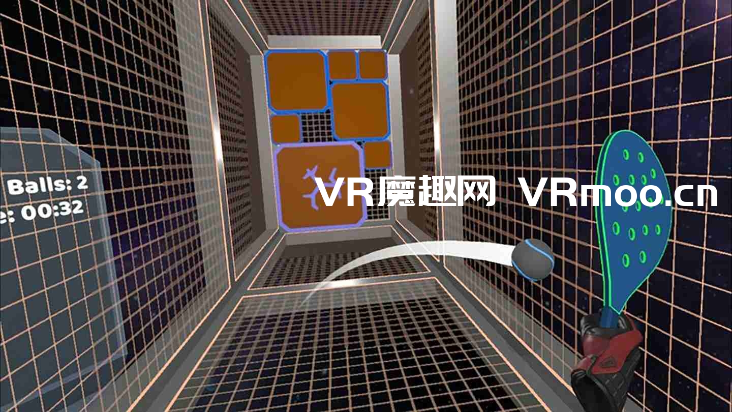 2333VR | Oculus Quest 游戏《VRkanoid VR》挥动球拍