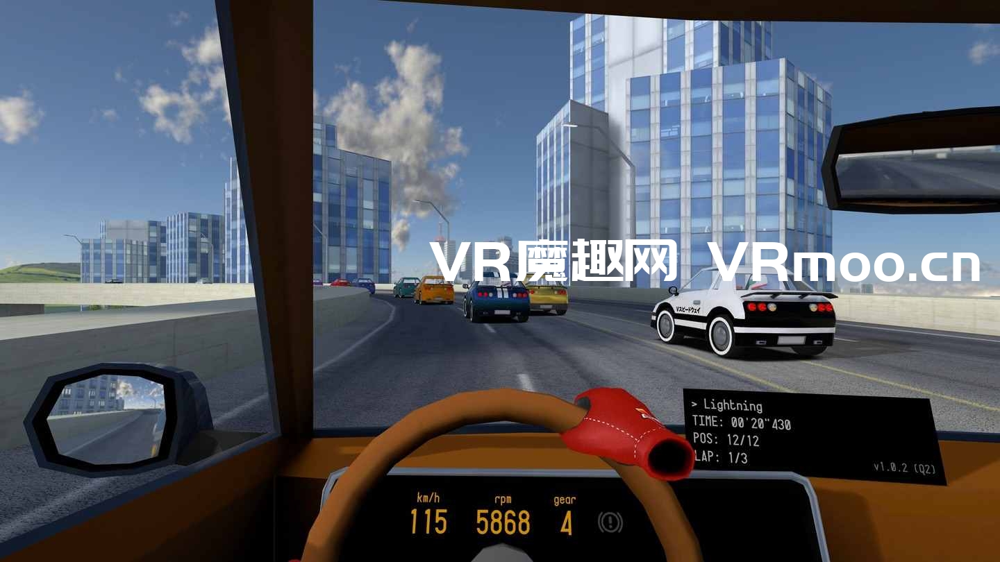 2333VR | Oculus Quest 游戏《V-Speedway》模拟赛车驾驶VR