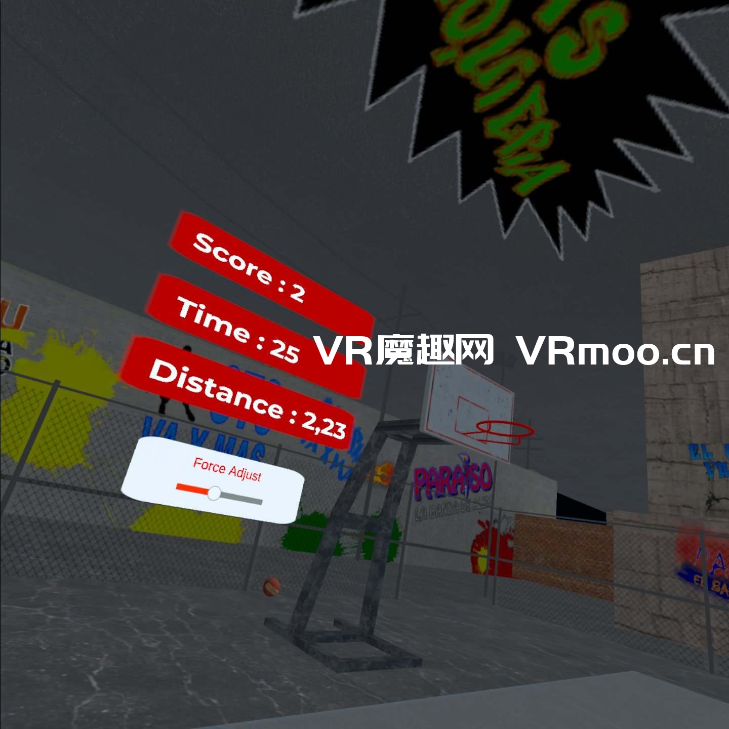 2333VR | Meta Quest 游戏《篮球VR游戏》Basketball VR Game