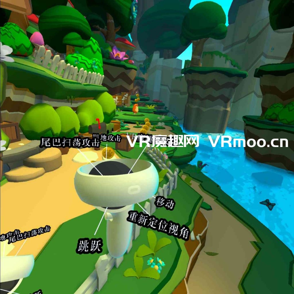 2333VR | Oculus Quest 游戏《Lucky’s Tale VR 汉化中文版》幸运的小狐狸