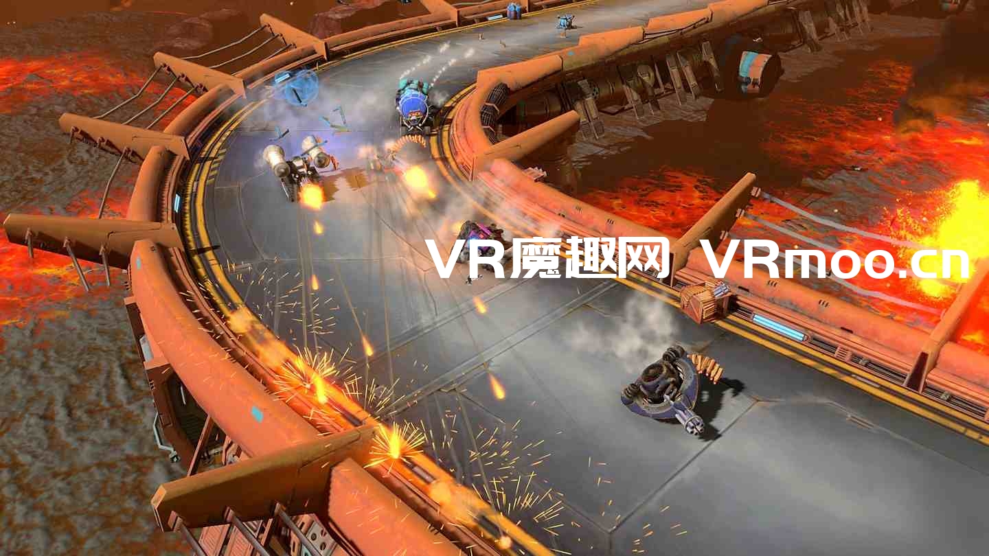 2333VR | Meta Quest 游戏《BlazeRush: Star Track VR》火焰冲刺：星轨