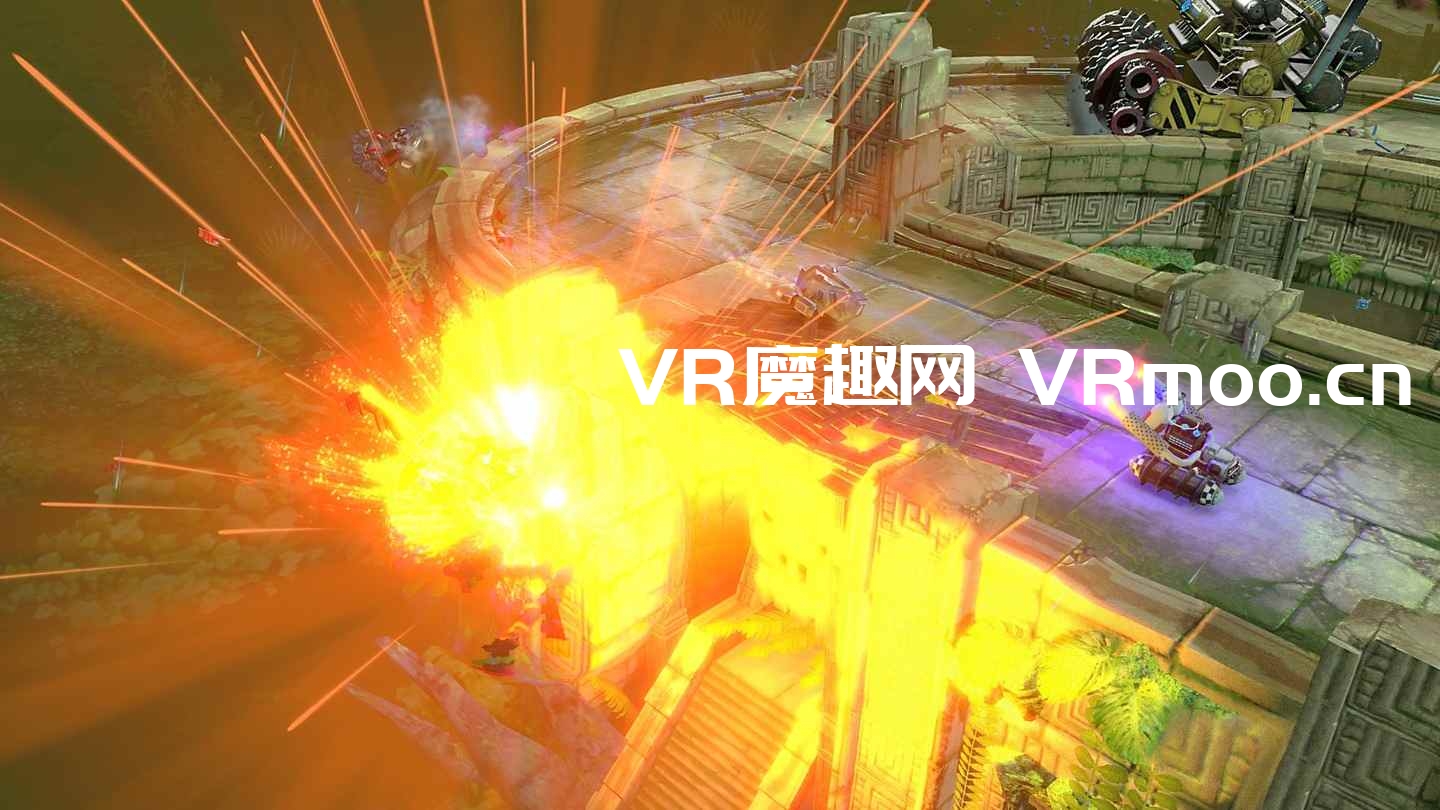 2333VR | Meta Quest 游戏《BlazeRush: Star Track VR》火焰冲刺：星轨