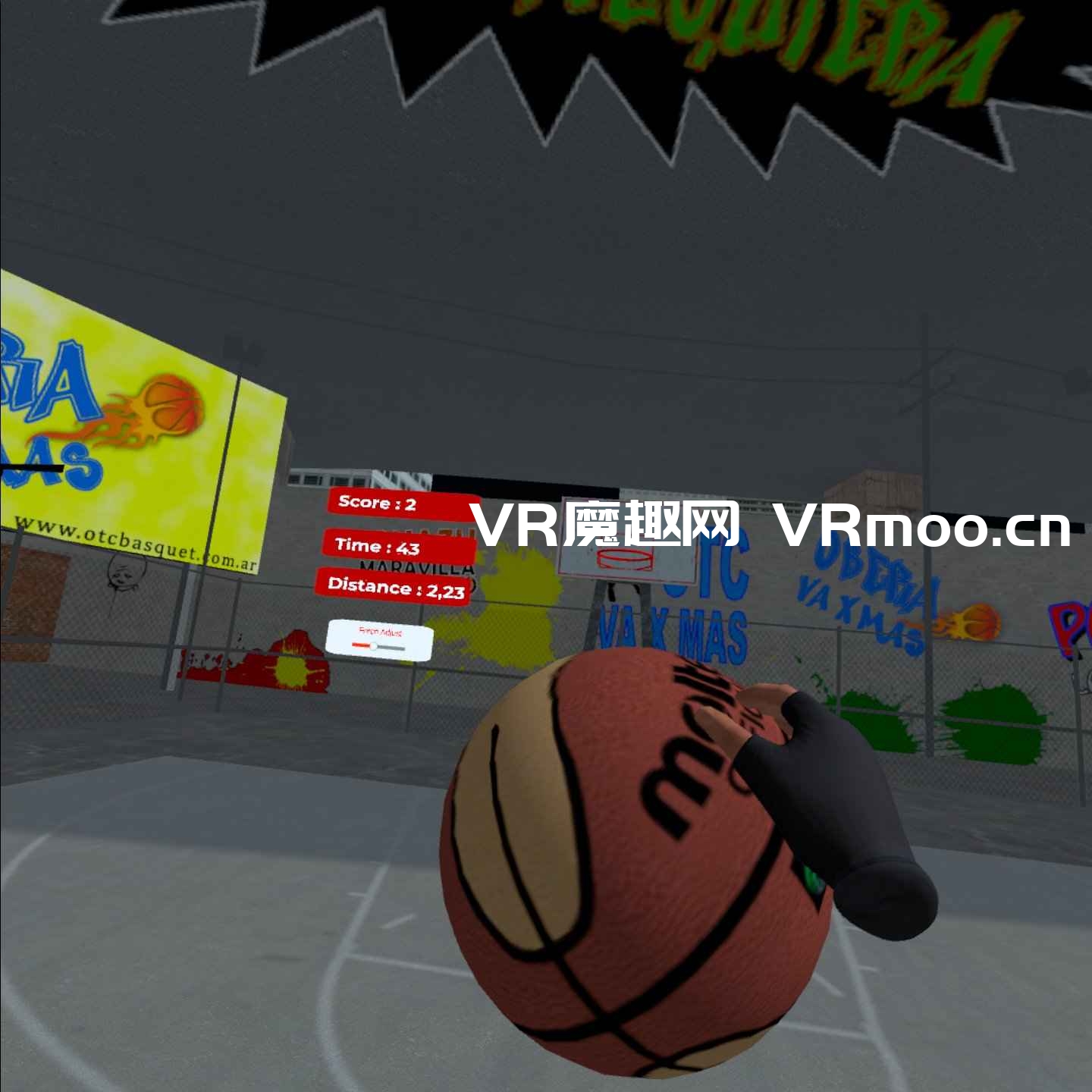 2333VR | Meta Quest 游戏《篮球VR游戏》Basketball VR Game