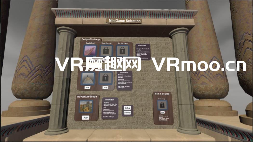 2333VR | Oculus Quest 游戏《Unlimited Playspace VR Minigames》大空间锻炼游戏