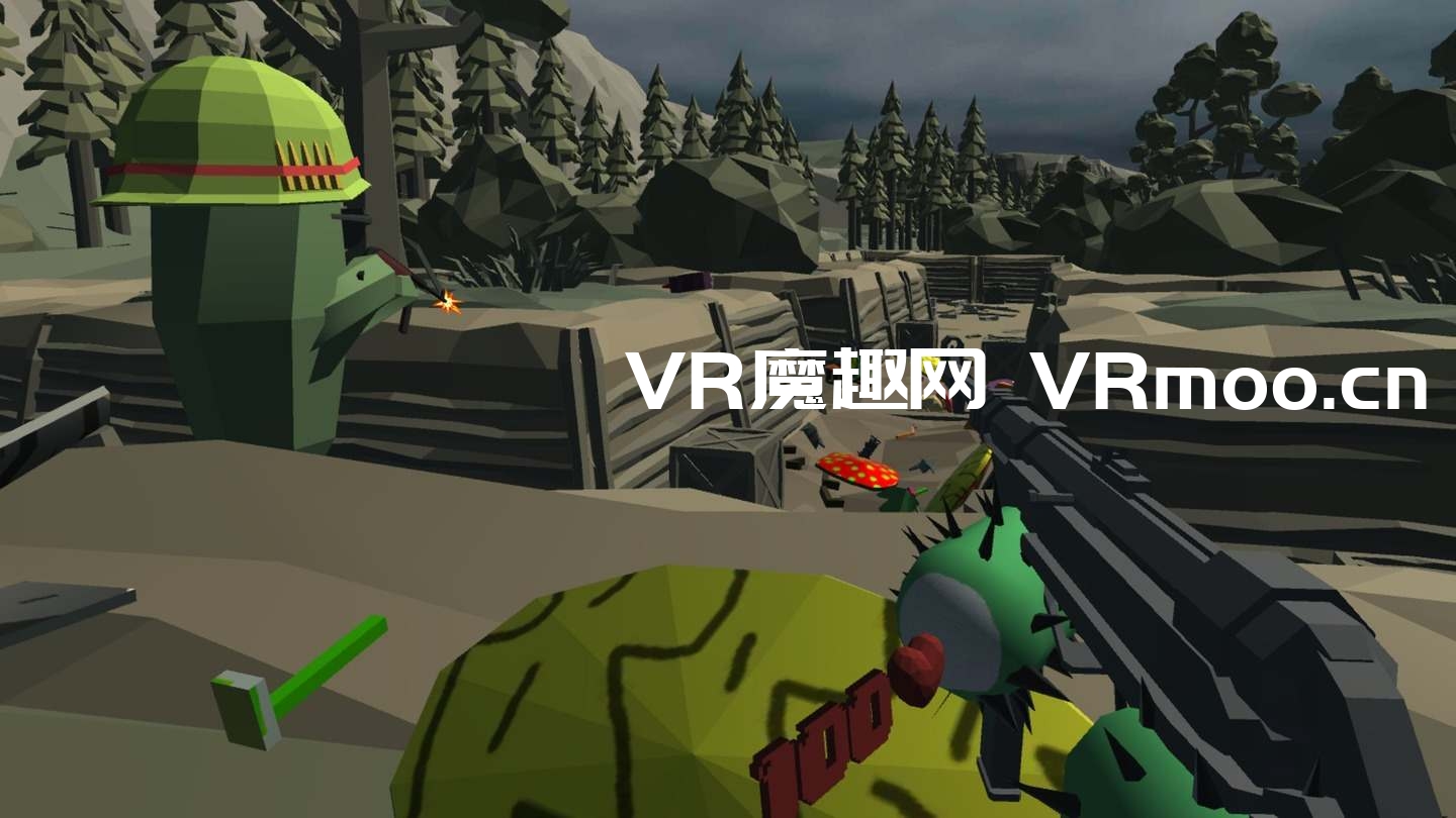 2333VR | Oculus Quest 游戏《Cactus Cowboy – Plants At War VR》仙人掌战争