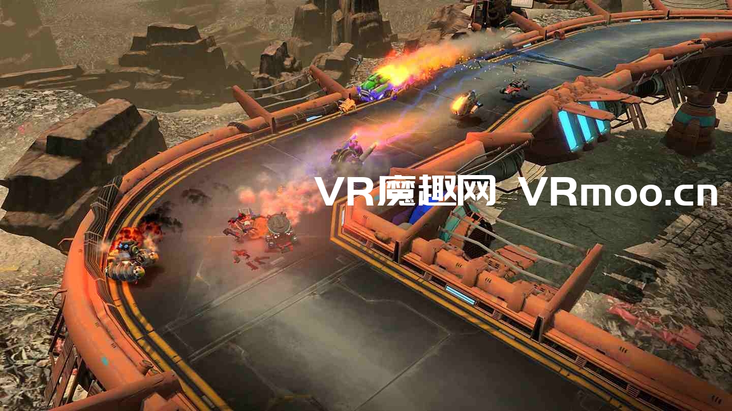 2333VR | Meta Quest 游戏《BlazeRush: Star Track VR》火焰冲刺：星轨